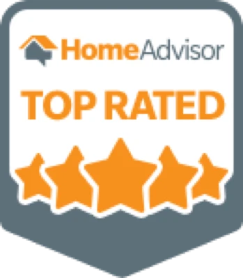 HomeAdvisor Top Rated badge
